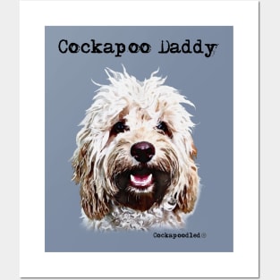 Cockapoo Dog Dad Posters and Art